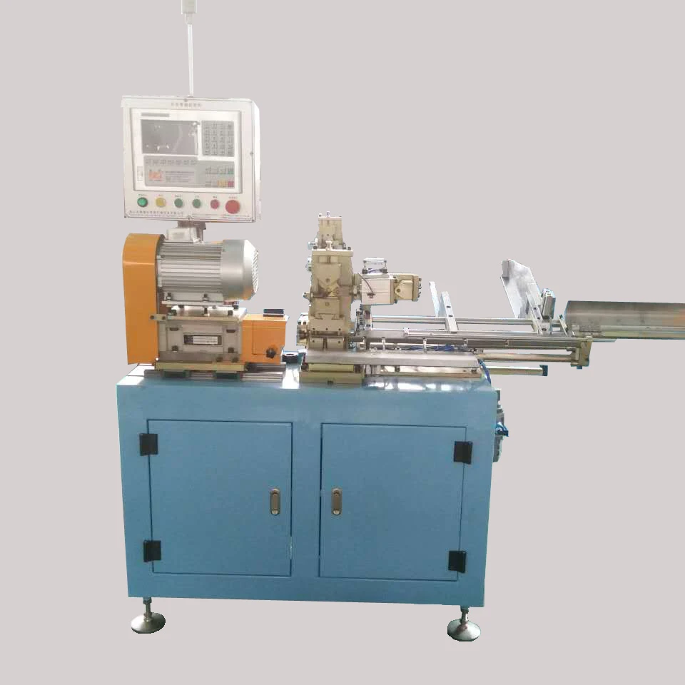 cnc automatic copper tube end forming necking/shrinking and expanding machine