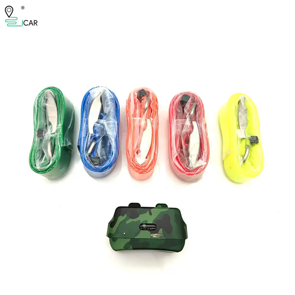 4g Hunting Dog Gps Collar Tpu No Distance Tracking Limit Suitable For Hounds In Forest IK122M