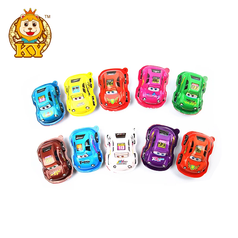Wholesale custom funny car shaped chocolate biscuits candy for kids