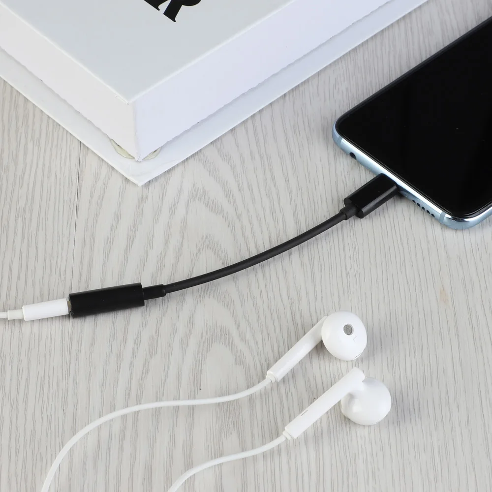 Цифровой аудио кабель с разъемами Usb Type-c и AUX 3 5 мм для Samsung galaxy Huawei Mate