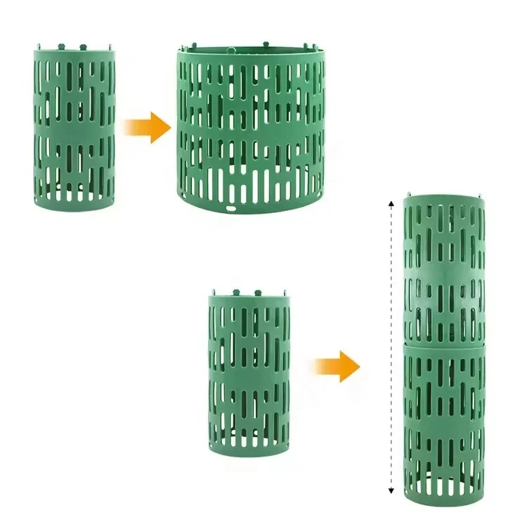 8 pcs per set Expandable Tree Trunk Protector pvc tree guard