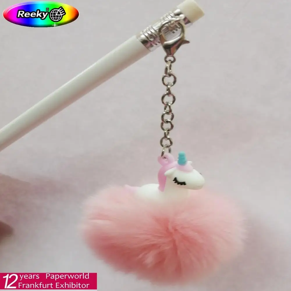 new design lovely HB lead pencil cute pencil with pendant different hang