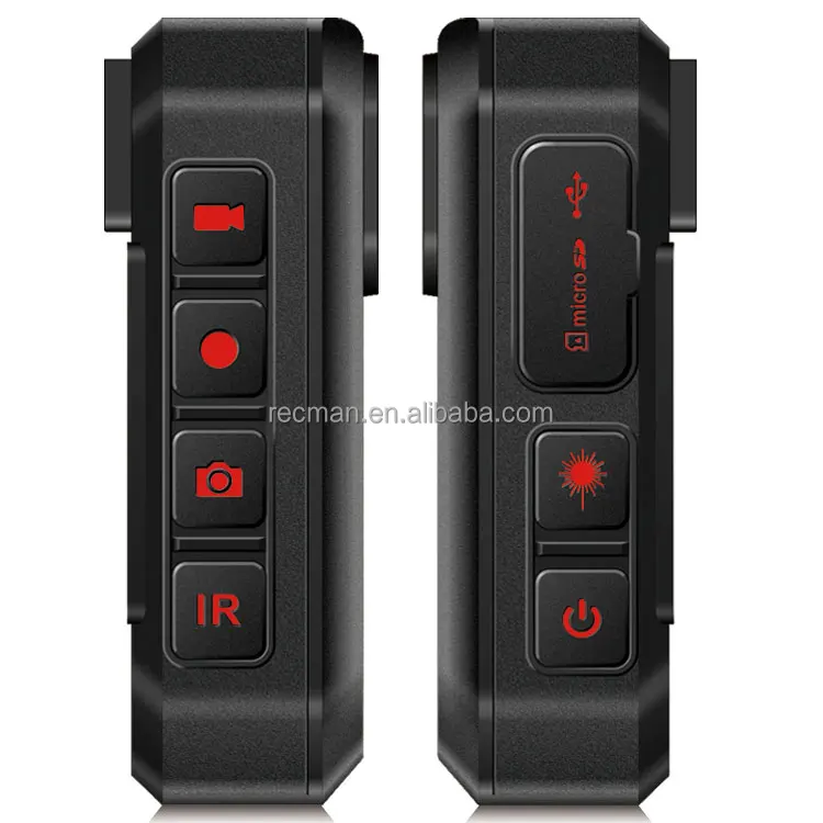 HD 1080p 34MP body Camera Police Camera 64G With SIM/TF/SD Card 512GB Memory Storage Support 	 security body worn camera