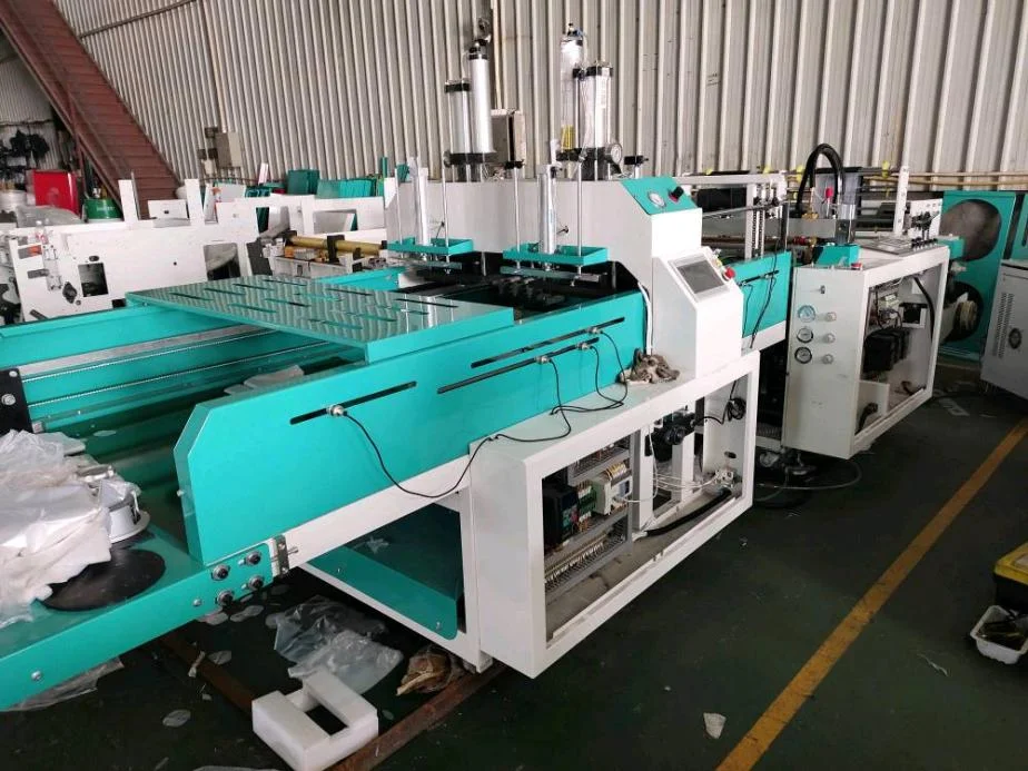 Polythene Plastic Shopping Fruit Bag Making Machine Automatic PE Biodegradable T-shirt Carry Bag Making Machine Price