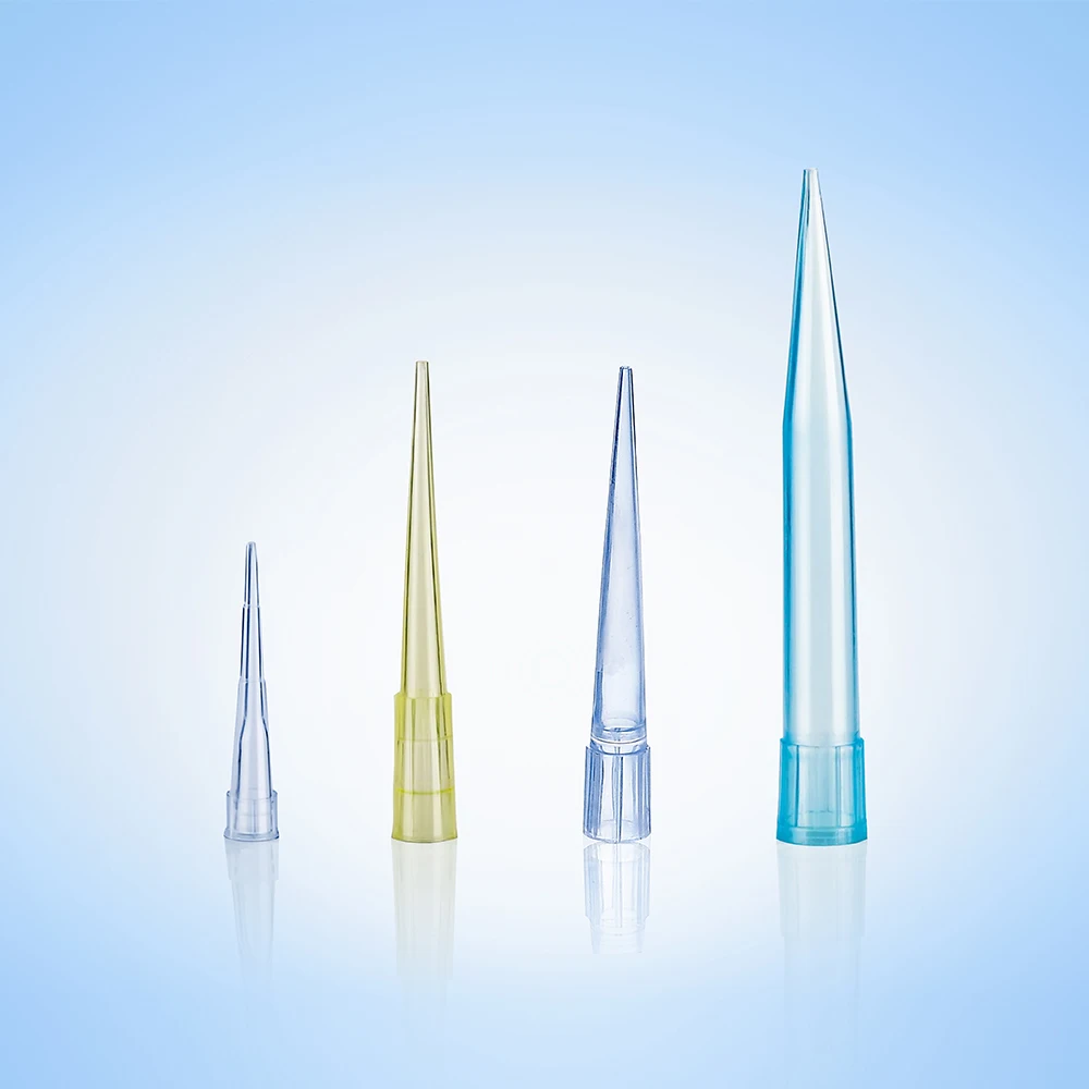 10ul 1000ul transparent PP Laboratory Medical Filter Pipette Tips