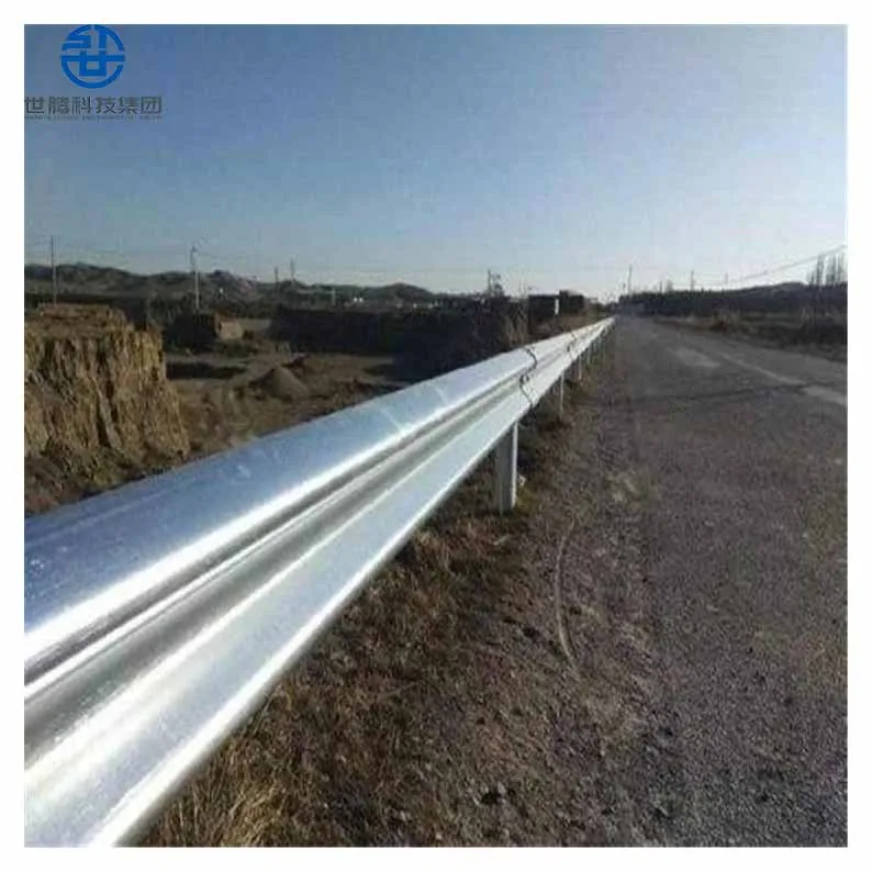 Hot Dipped W Beam steel metal guardrail crash barrier guardrail post highway guardrail price