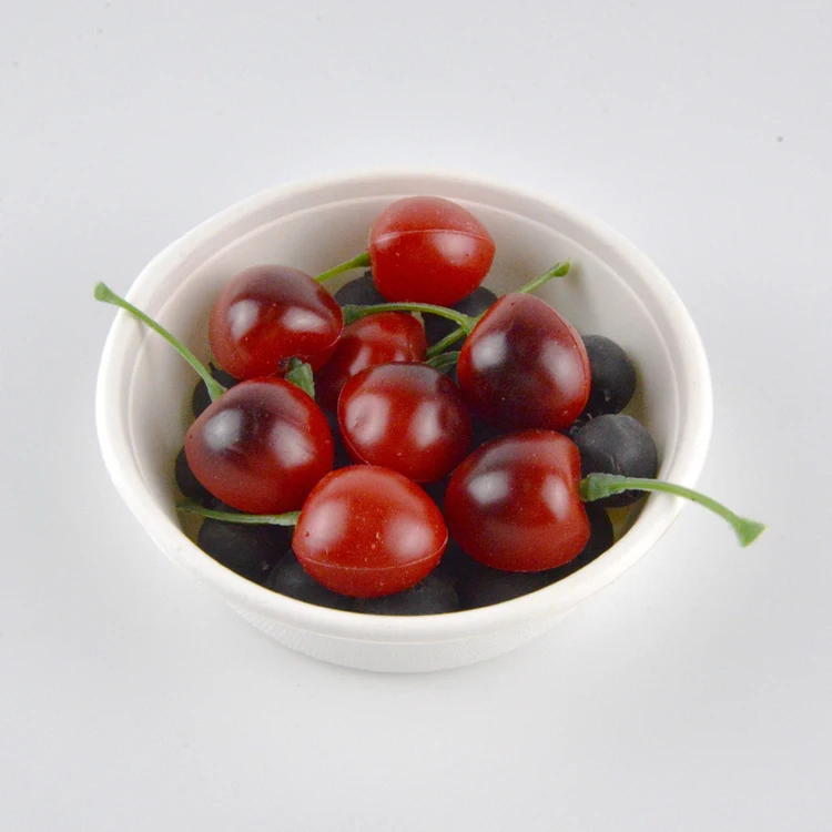 Compostable Disposable Biodegradable Restaurant Serving Sugarcane Sugar Cane Bagasse Fruit Ramen Salad Soup Bowl