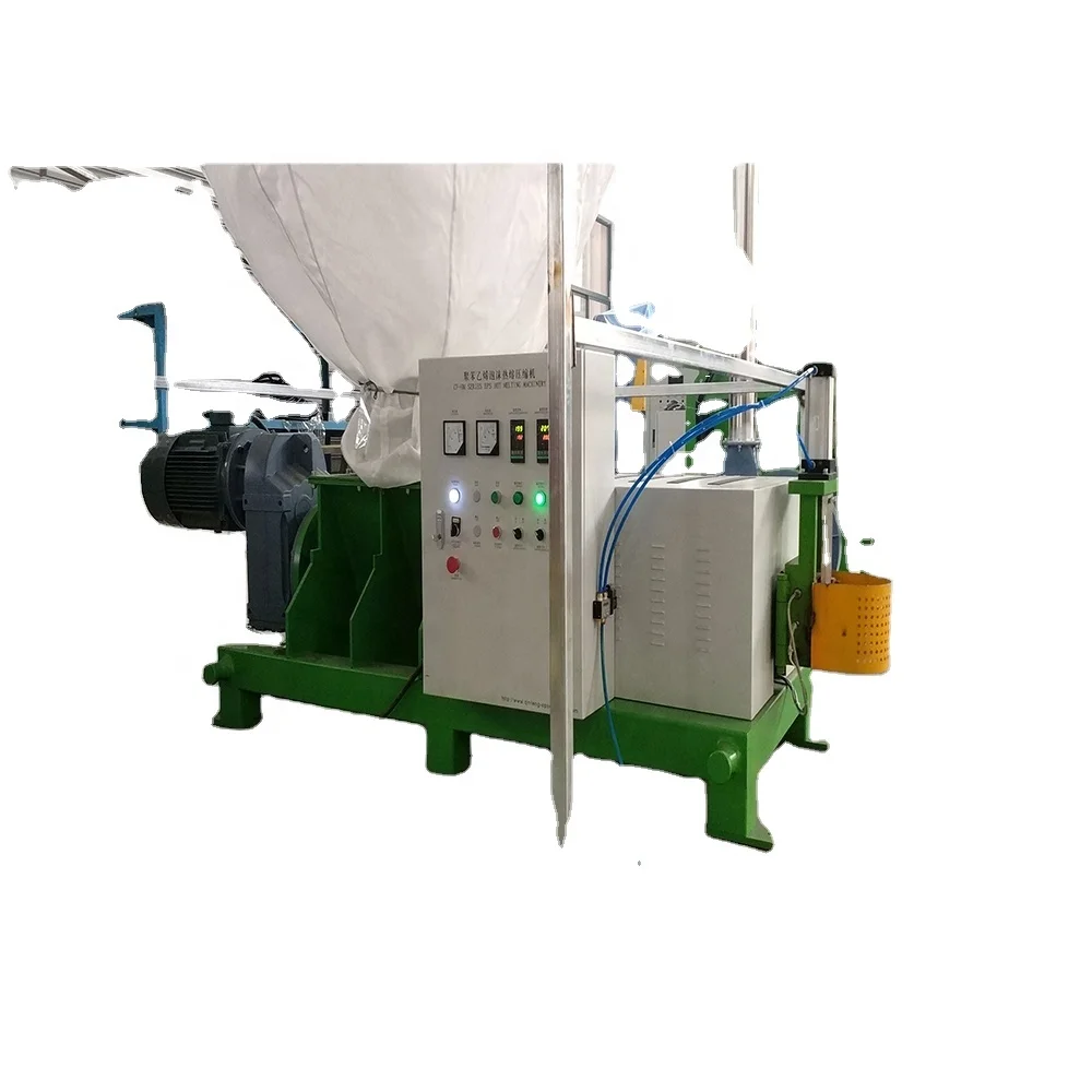 Машина для горячего плавления пенополистирола, пенопластовый блок и линия теплового блока, система резания пенопластовых блоков