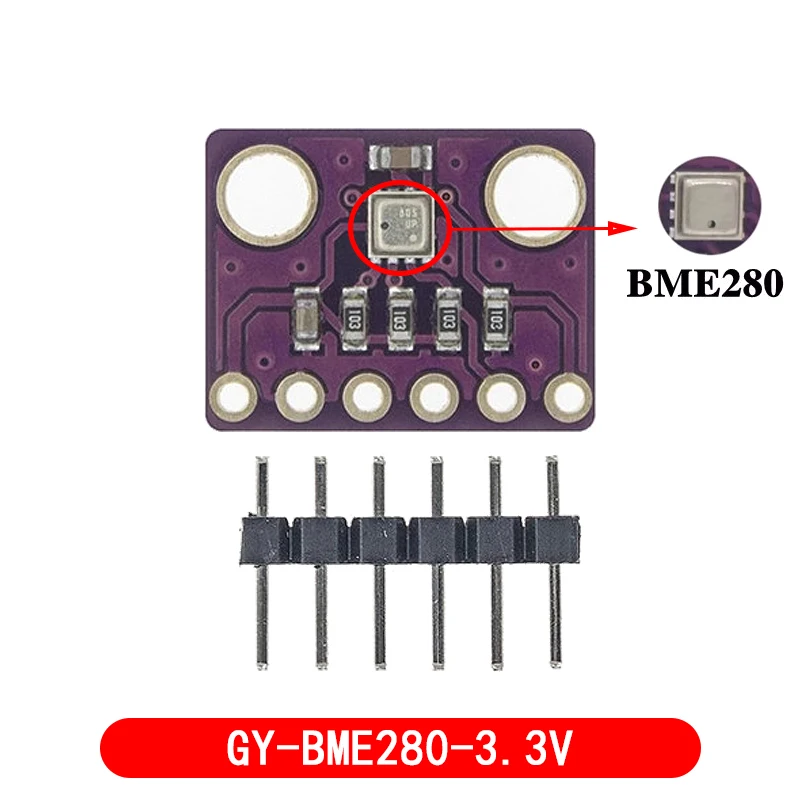 BME280 BMP280 цифровой датчик температуры и влажности Модуль датчика атмосферного давления I2C SPI 1 8-5 В GY-BME280 5