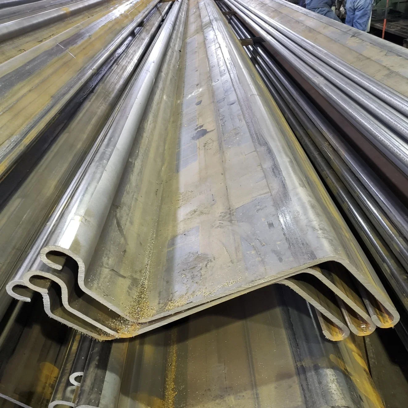 Low price and high quality Type 3 Type 2 Length Hot Rolled Steel Sheet Piles