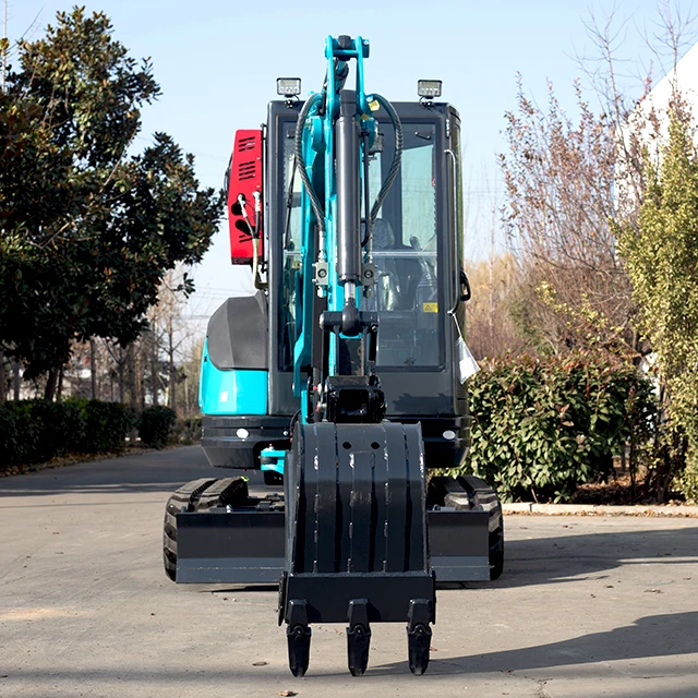 Free shipping farm mini excavator 3.5t 1t 2t 6ton EPA/Euro5 engine bagger crawler digger machine 3.5 ton excavator