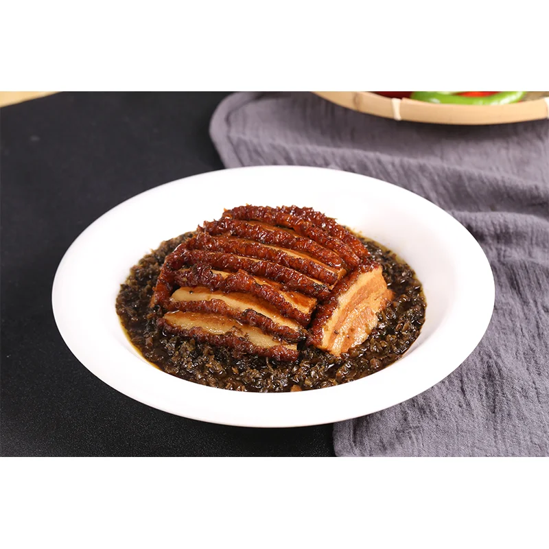 
Canned Camping Meals Instant Braised Pork with Preserved Vegetables 