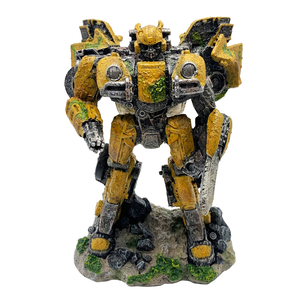 Factory Aquarium Ornament Robot Fish Tank Landscaping Decoration Polyresin