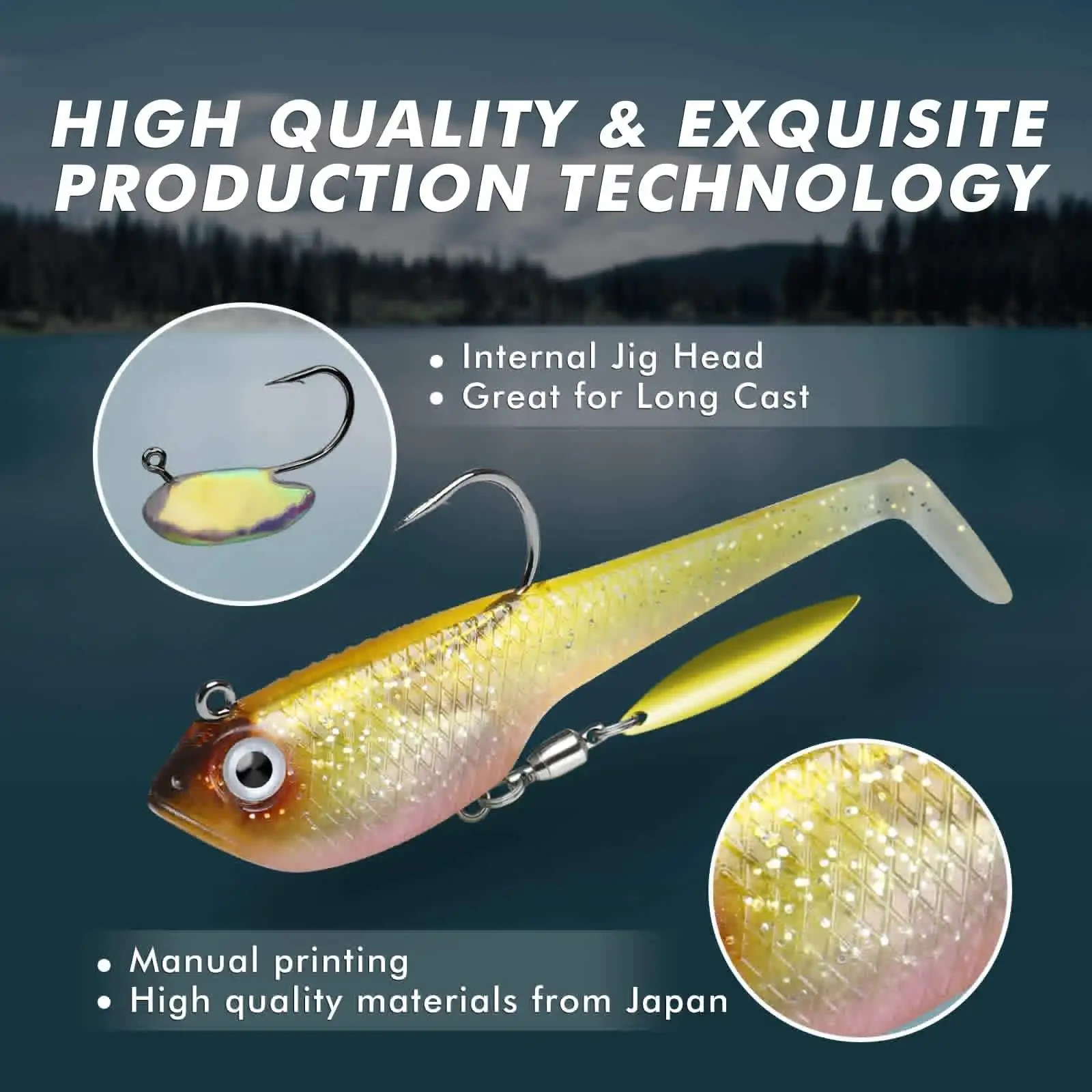 High quality Lead Head True soft eel with hook small eel 11.5g/6.5cm soft Fishing Lures Bait