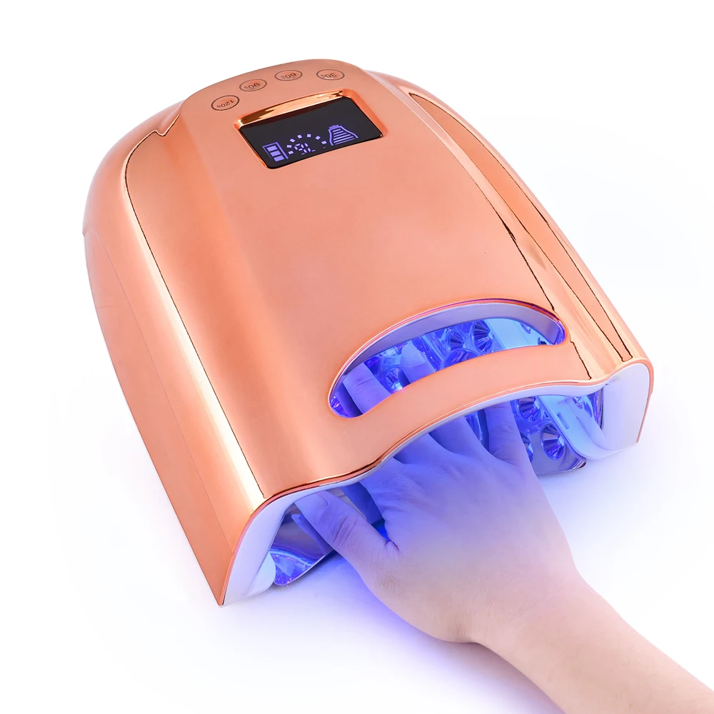 2024 Professional 95W Cordless Rechargeable Portable Manicure Pedicure SN499 UV LED Nail Lamp Dryer For Salon Home