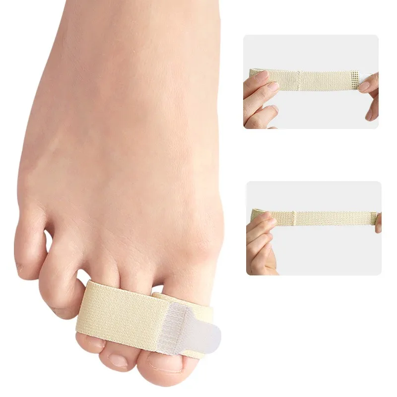Elastic toe with finger splitter
