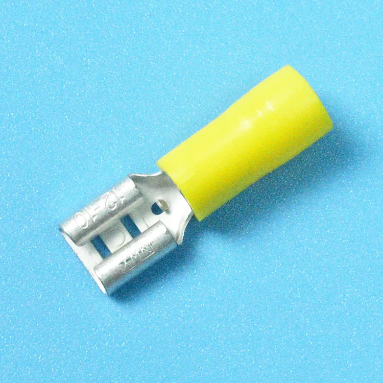 QWT 2.8 mm 6mm waterproof small electrical crimp quick disconnect connector female spade faston wire terminals car