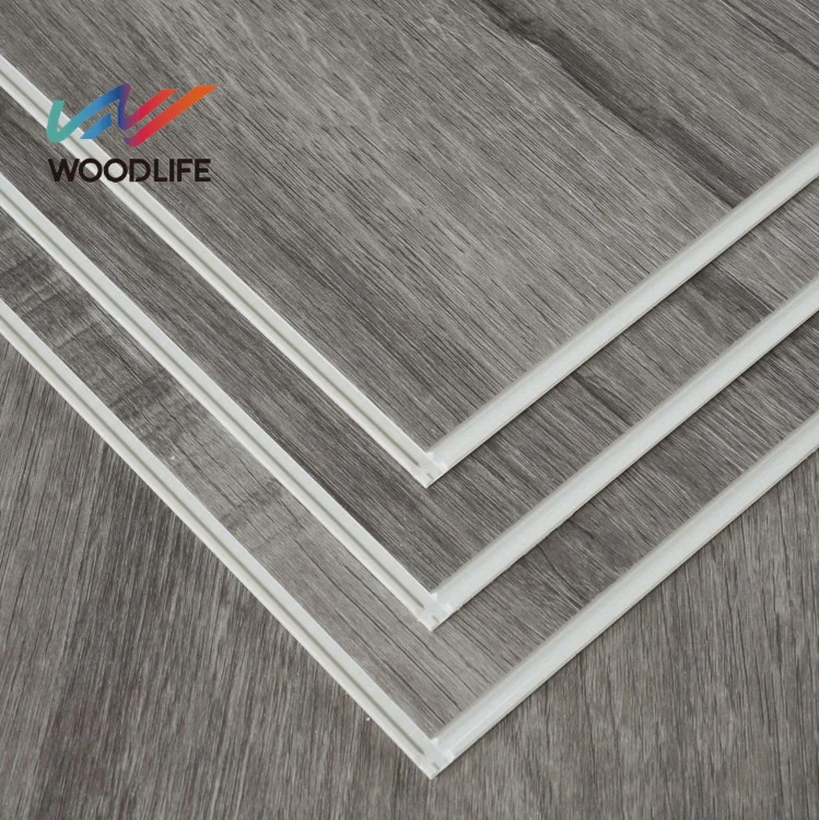 2021 Anti-Scratch Wooden textured Look Indoor Interlocking eco Click Pvc Vinyl Floor Spc Flooring