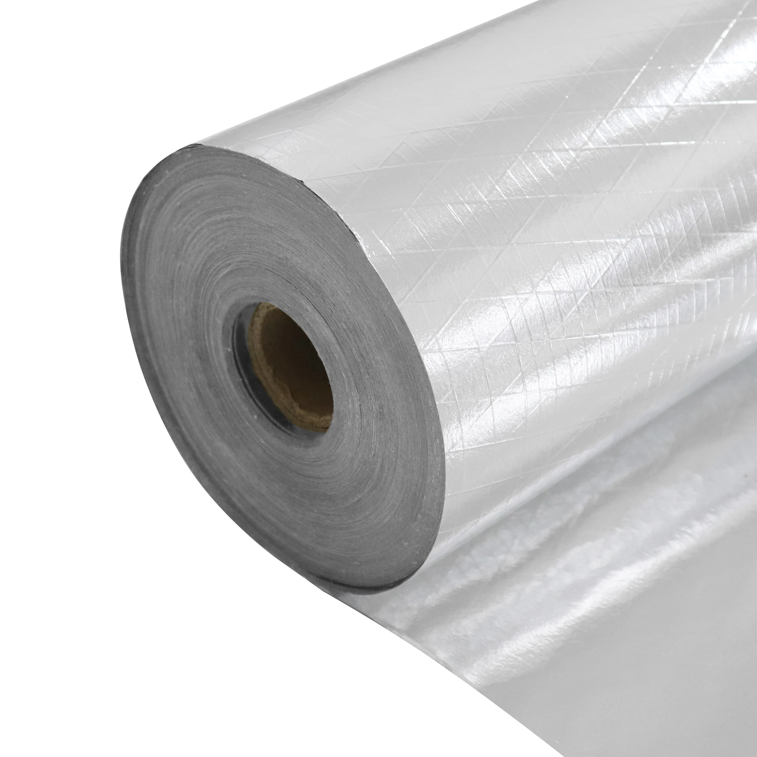 Flame Resistant Fsk Facing Reinforced Aluminum Foil Scrim Kraft Paper Combining With Glass Wool, Rock Wool