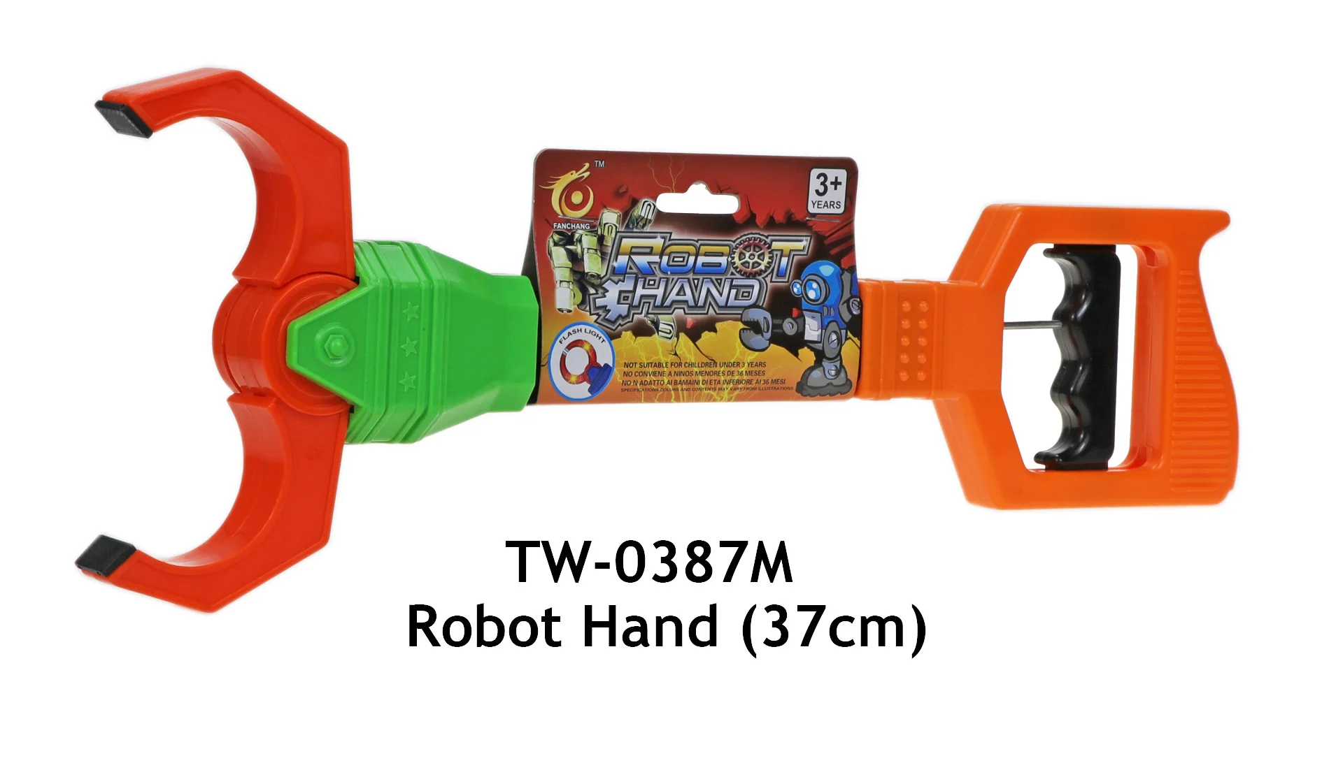 New design Kids robot claw terminator grabber picker plastic toy robot arm Plastic Grabber Toy