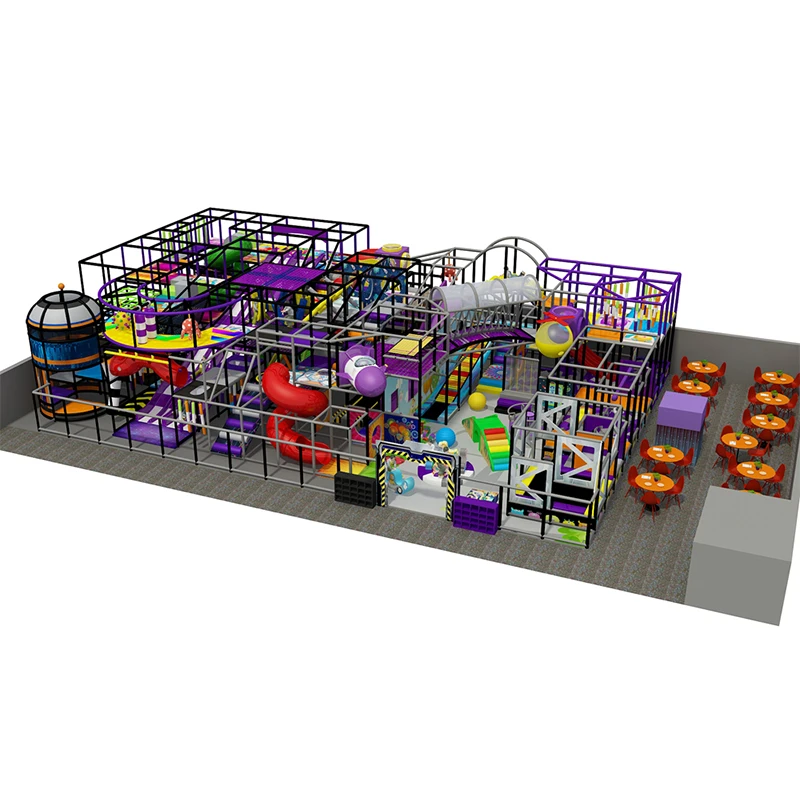 Multi-functional Indoor Playground Equipment Trampoline Adventure Park for Children and Adults Supplier Manufacturer Customized
