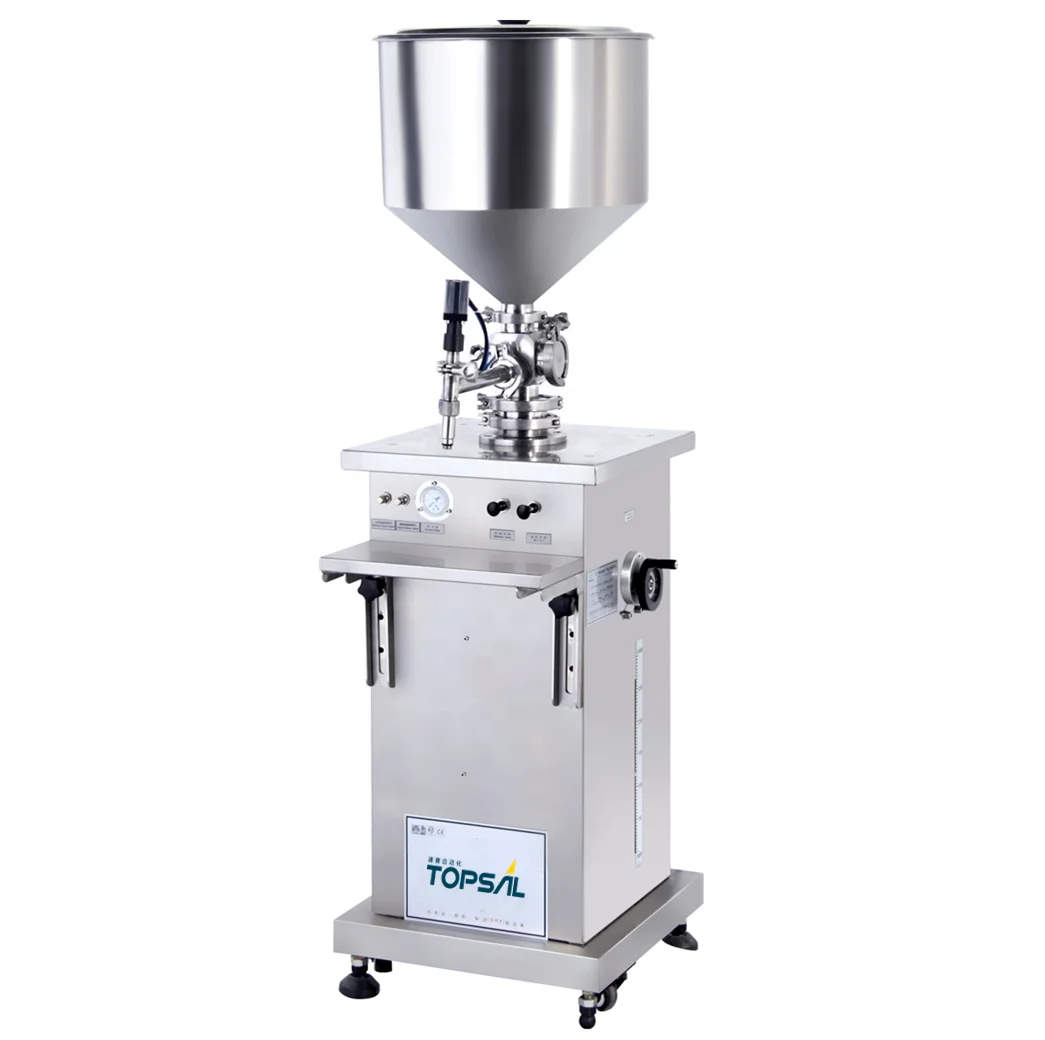 
Stainless steel semi-automatic liquid soap and hand cream filling machine 