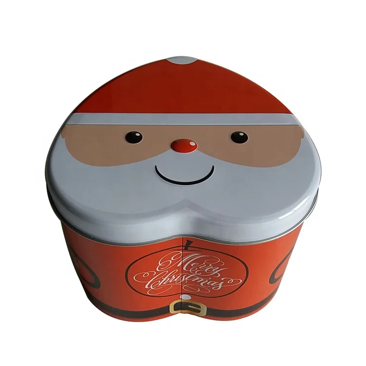Food Grade Heart Shape Chocolate Tin Box, Chocolate Tin Can