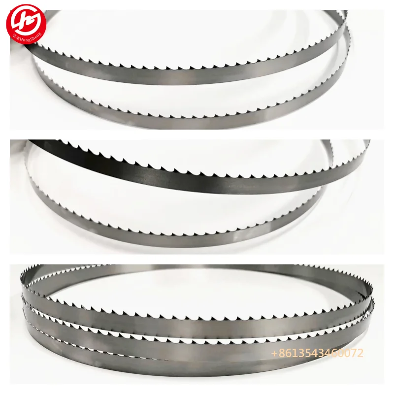 Bone sawing machine saw blade imported steel frozen meat bone food band saw blade