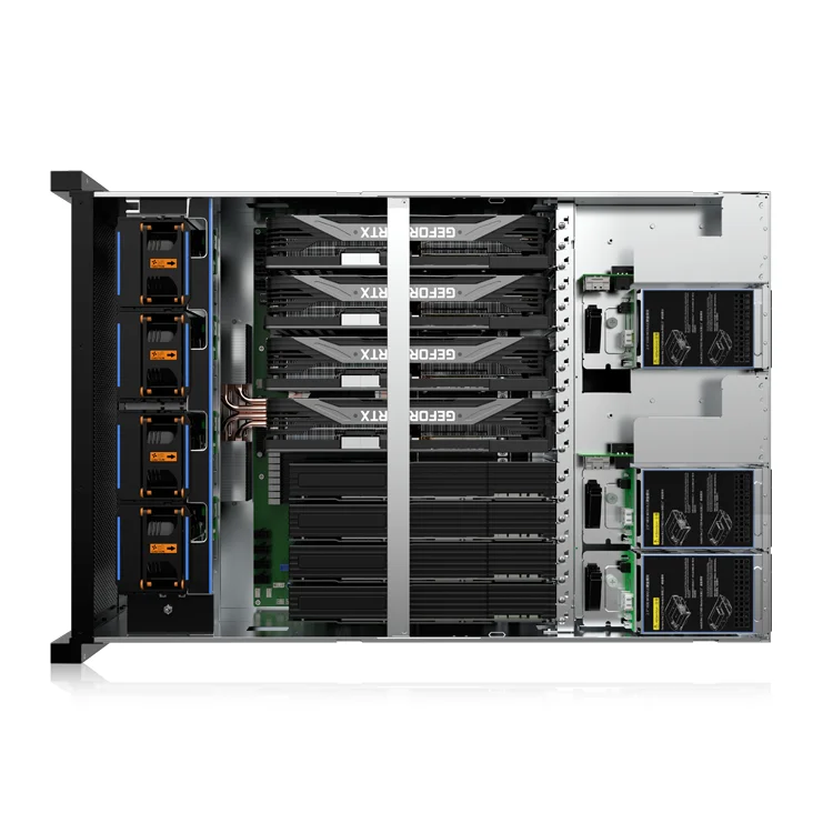 GPU server SR4108G-S04R 4U 8GPU 3080TI/3090/ 4090  cloud computing 8 GPU server
