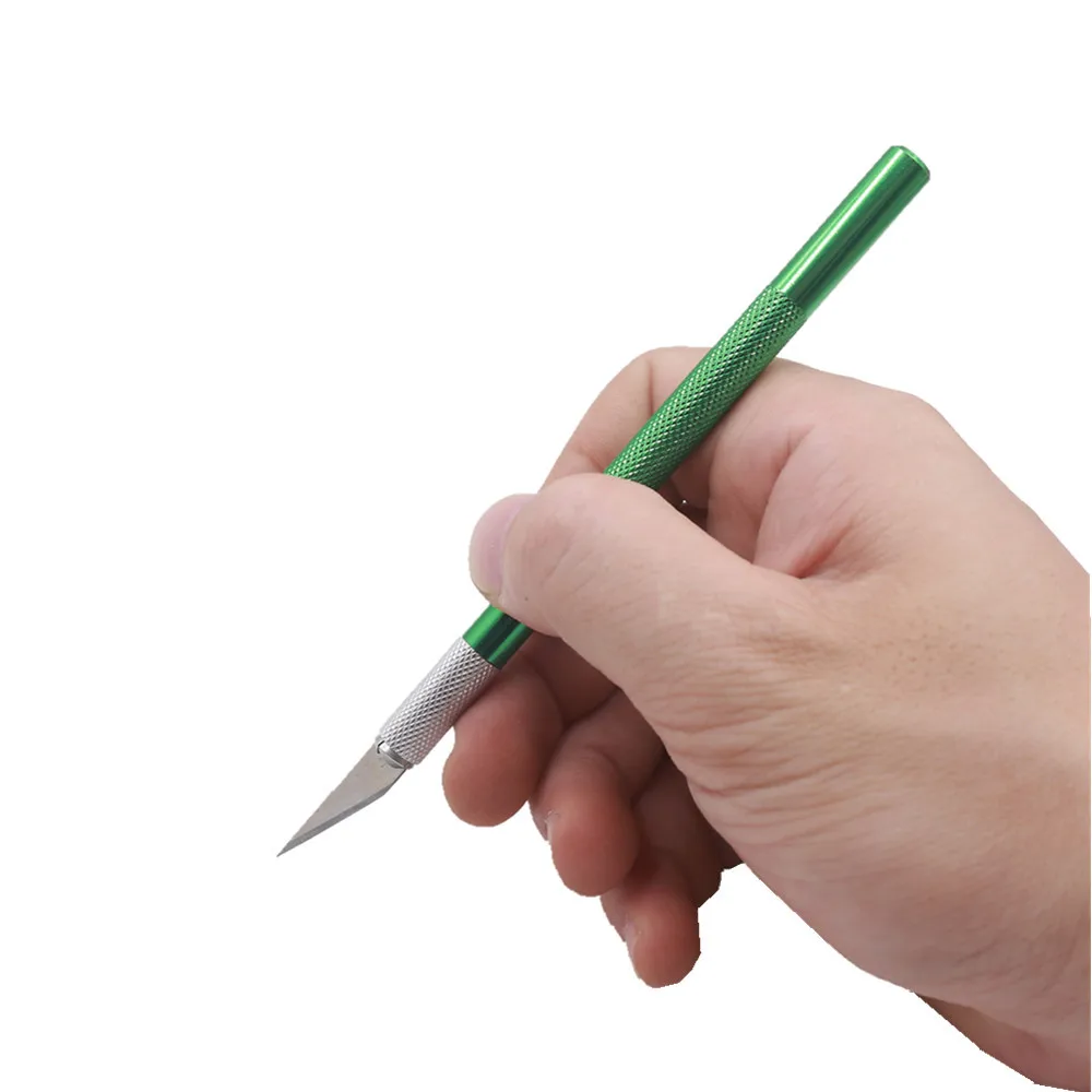 Model making tool Pencil knife Cutting hook knife Paper Cuttings High precision Metal carving hobby knife