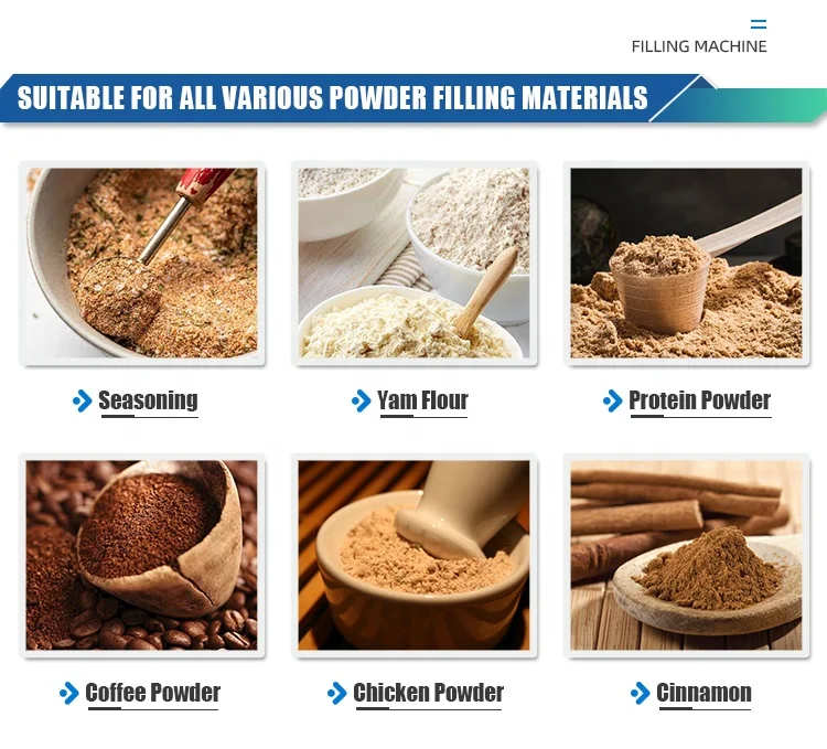 Top Y stainless steel PLC control bottle jar rice protein flour semi-auto milk powder weighing filling machine