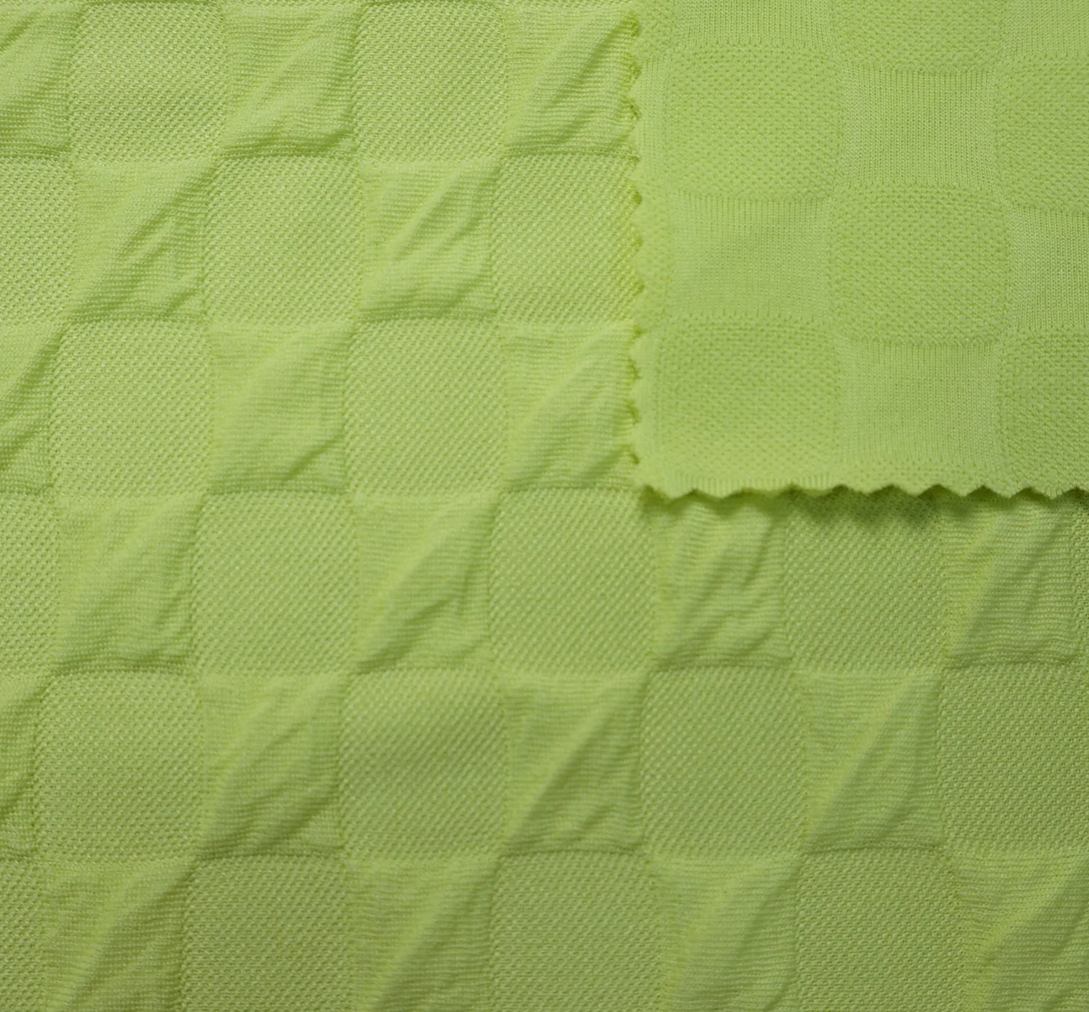 white solid short lines regular pattern textured 3D jacquard 4 way stretch polyester fabrics swimwear nylon spandex fabric