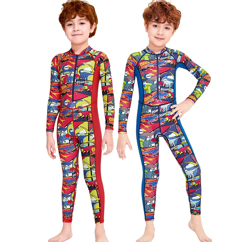 New creative wetsuit kids UV Protection one Piece Full Body Keep Warm diving suit wetsuit