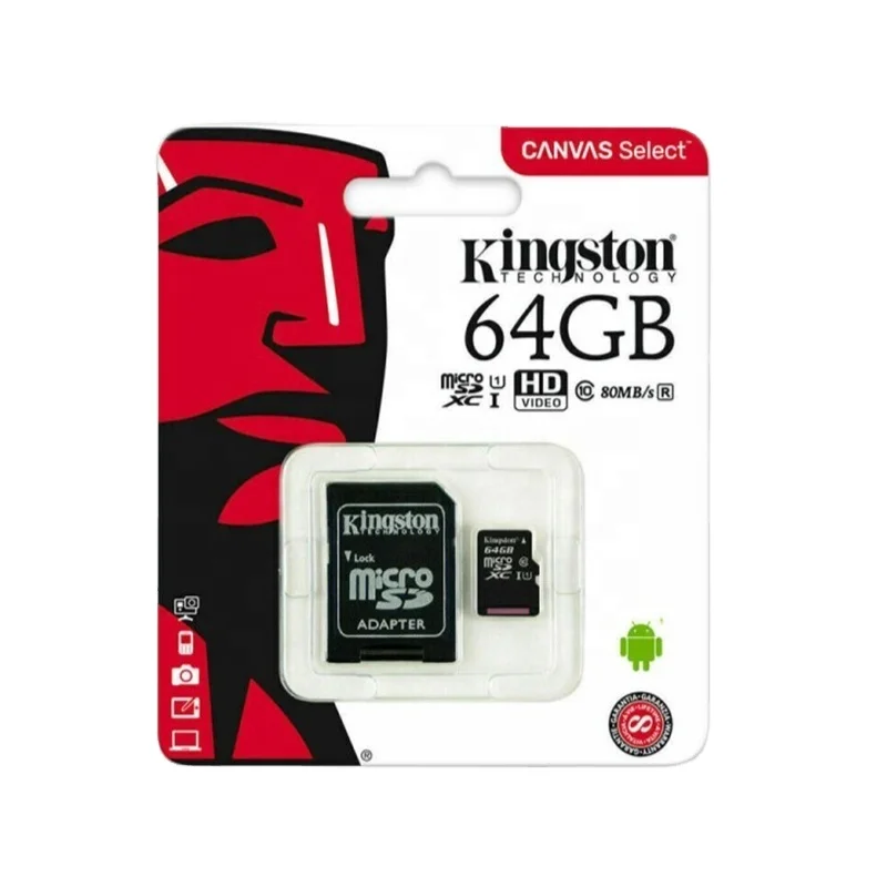  Kingston Micro TF/SD Card Class10 carte sd memoria 128GB 32GB 64GB 256GB 16G TF Flash Memory for
