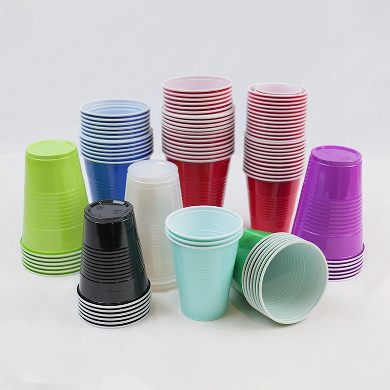 Disposable Plastic Ps Party Cup Plastic Wine Drinking Red Cups Game Party Cup