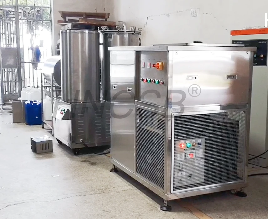 2021 Newest Ultrasonic Vapour Degreasing Cleaner with Solvent Recycle System All-in-one