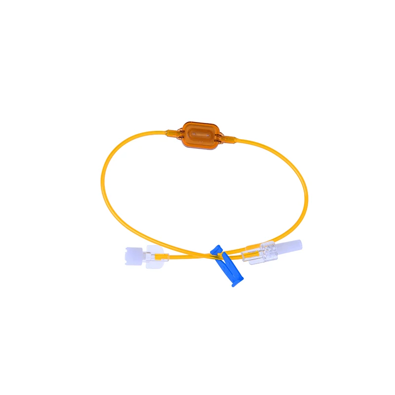 Medical Consumables Lightproof Amber Color IV extension Tube for Oncology Medicine Infusion