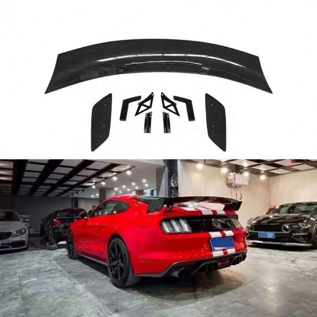 Gemmeo Carbon Fiber GT500 Style racing edition rear Spoiler For Ford Mustang 2015-2023 for Classic Auto Parts