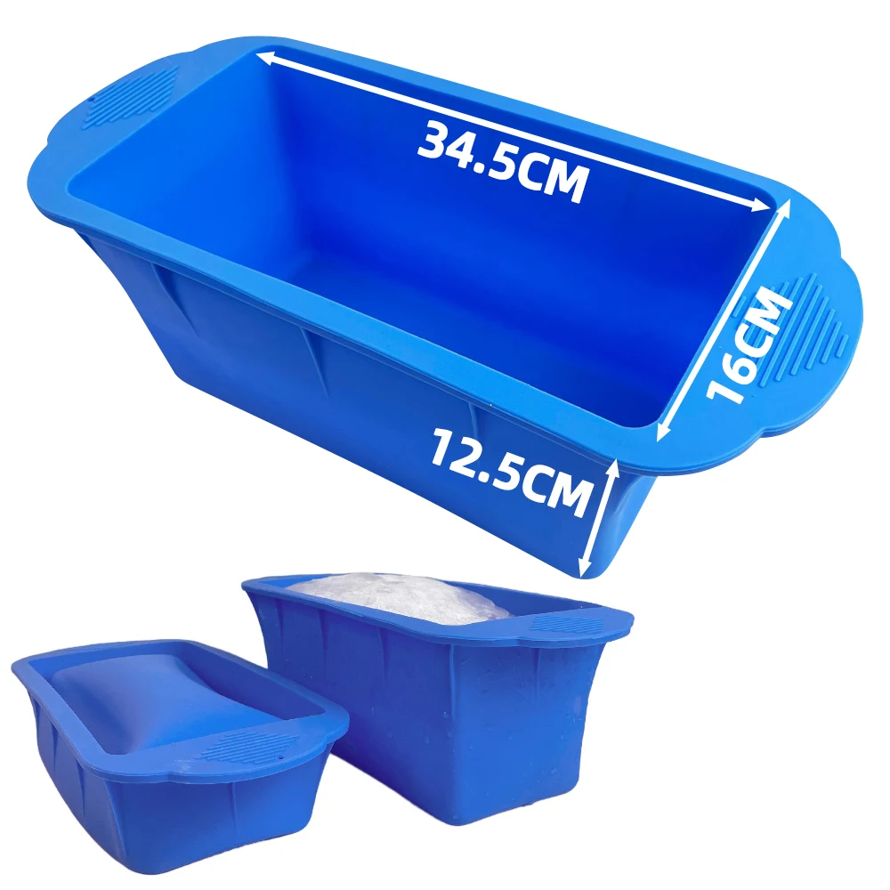 Wholesale Large Scale Silicone Ice Block Mold Bpa Free 8lb Extra Large Ice Bath Mold for Ice Bath