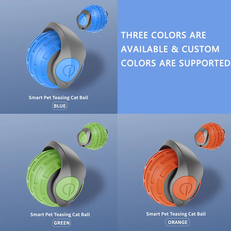 ZMaker New Intelligent Self-Mobility Electric Smart Rolling Cat Toys Interactive Cat Toys Rolling Ball