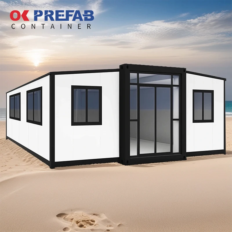 Лидер продаж Современная конкурентоспособная цена 10 20 30 40 футов дизайн Pop Up 2 3 4 спальни вилла бабушка плоский расширяемый контейнерный дом