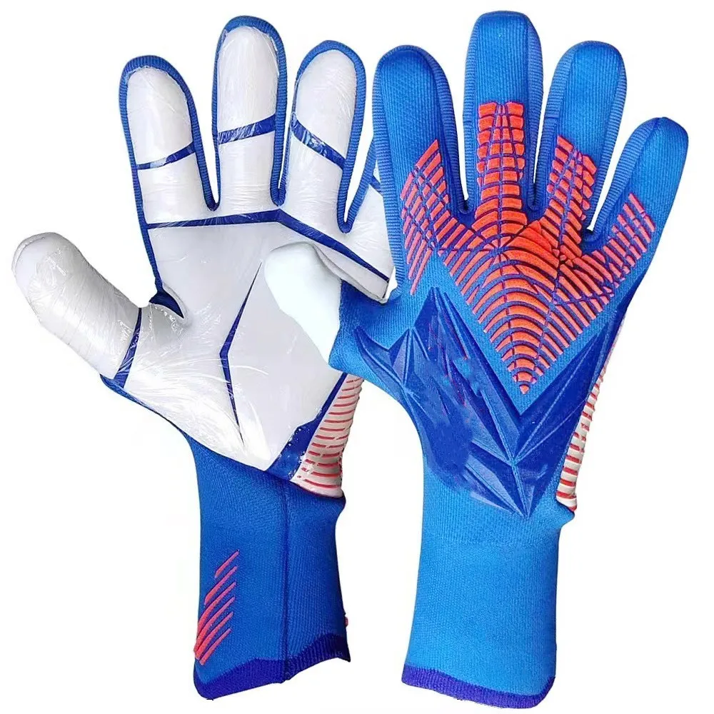 Wholesale Professional Customized Logo Anti Slip All Latex Soccer Football Goalkeeper Gloves