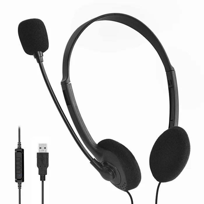 Cheap USB Call Center Headset with microphone