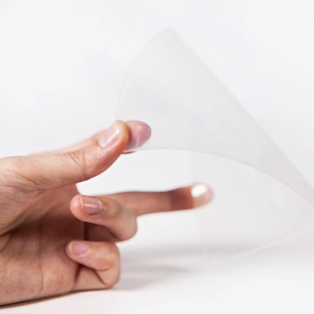 PETG material dental transparent thermoforming resin retainer sheet / orthodontic splint aligner sheet for dental lab use