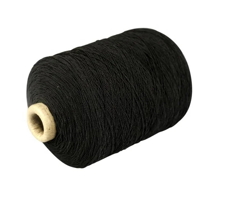 Wholesale best sell 130# elastic latex covered polyester dty latex rubber yarn