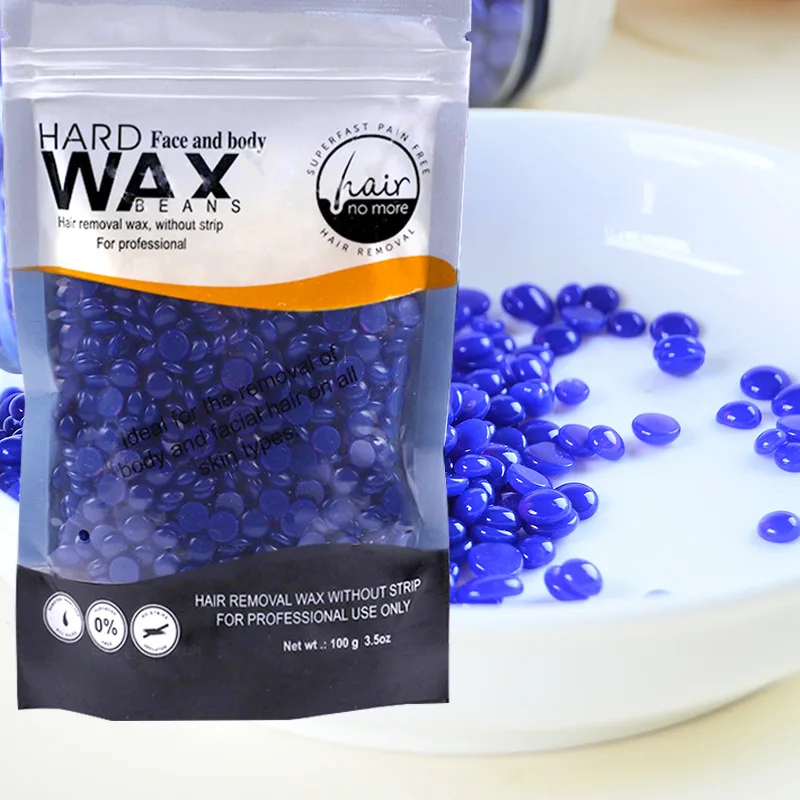 Wholesale Brazilian Wax Beads 100g 300g 500g 1kg Depilatory Hard Wax Bean For Face Body Armpit Hair Removal