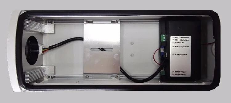 IP66 Aluminium Alloy S-LD156 Heavy CCTV Camera Housing with infrared LED