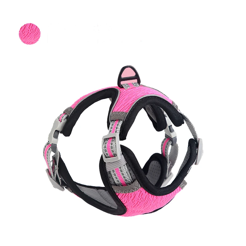 custom pet chest strap pet harness reflective vest cat harness dog cooling vest