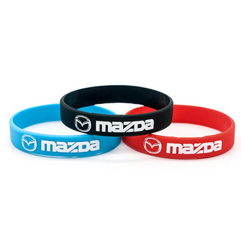 Custom night runner ring printed word glow-in-the-dark silicone bracelet luminous silk screen fluorescent rubber wrist strap