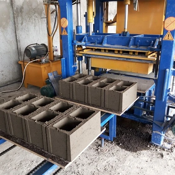 Factory directly sell QT4-15 automatic block making machine concrete brick making machine price